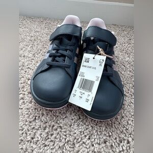 NEW WITH TAG - Adidas Kids Sneakers - Dark Blue and Light Pink